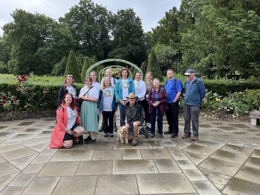 Picture of smiling walkers at the Bracknell Together Walk